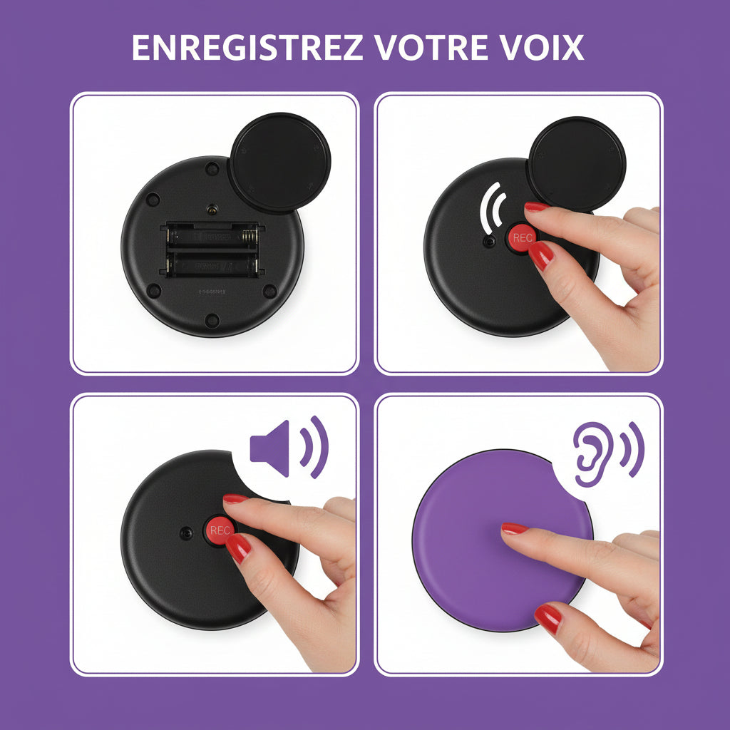 Boutons d'Apprentissage pour Chien – Lot de 4 | Communiquez avec votre Animal !