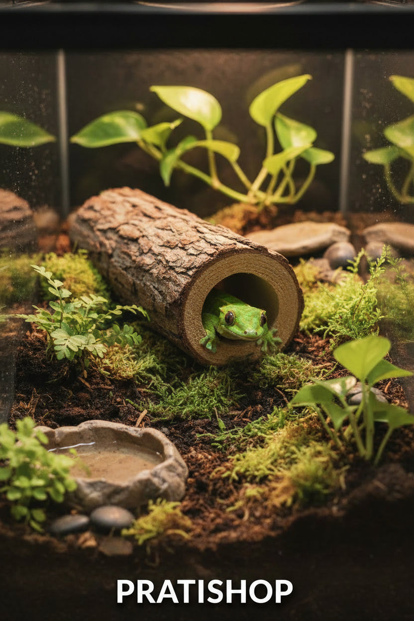 Cachette Naturelle en Bois – Refuge pour Petits Animaux