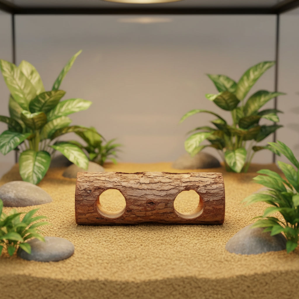 Cachette Naturelle en Bois – Refuge pour Petits Animaux