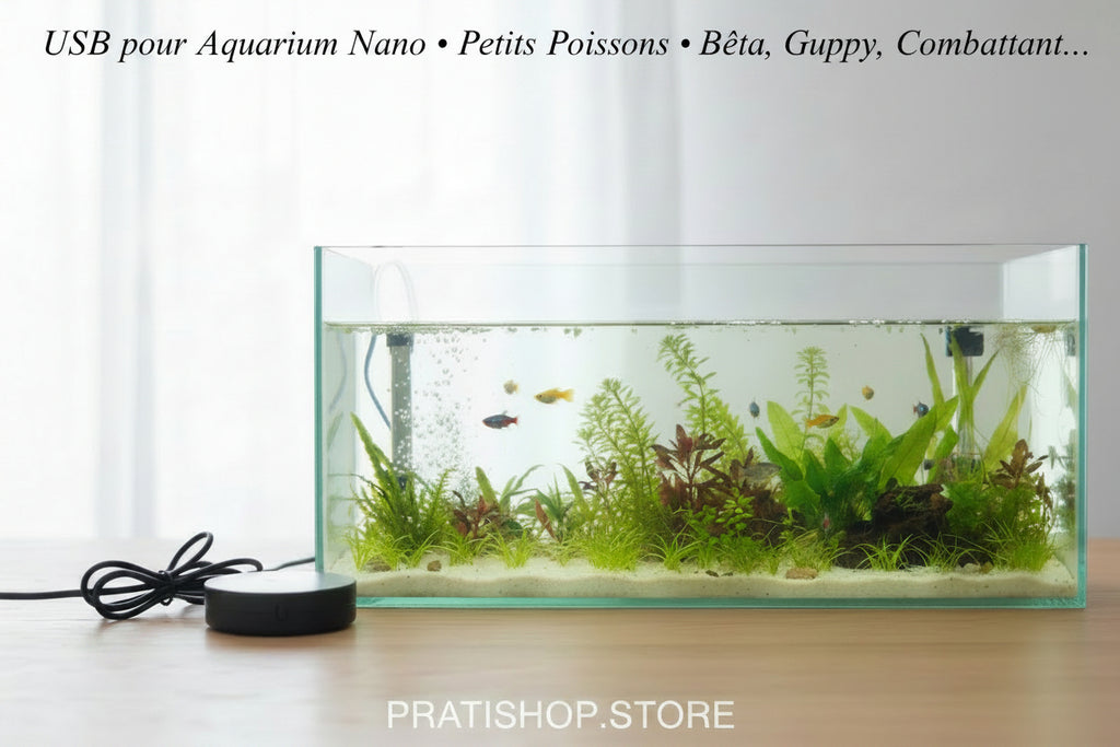 Pompe à Air Silencieuse USB pour Aquarium – YA-8221