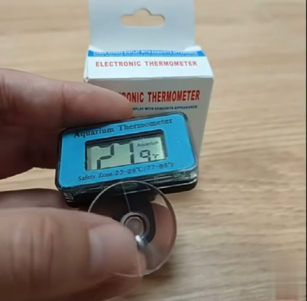 Thermomètre LCD Aquarium Immersible – Précis & Fiable
