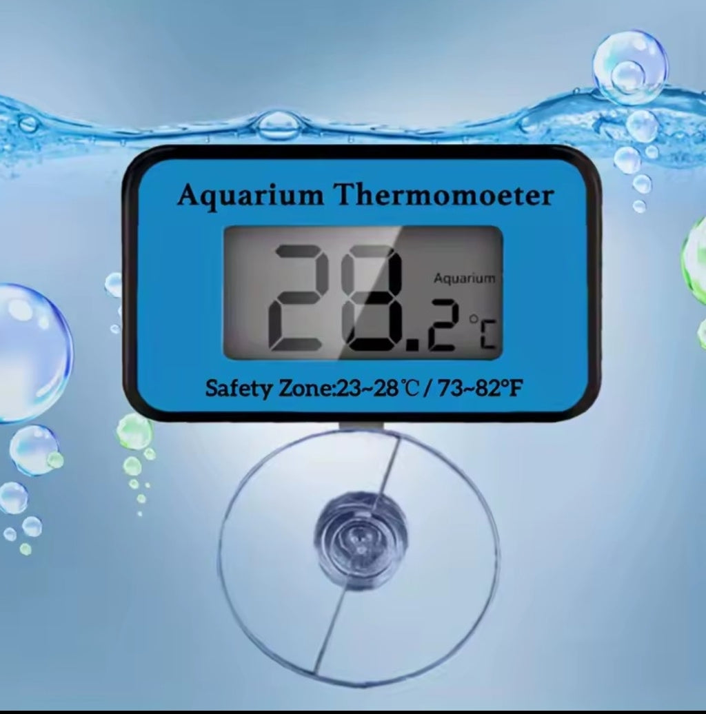 Thermomètre LCD Aquarium Immersible – Précis & Fiable