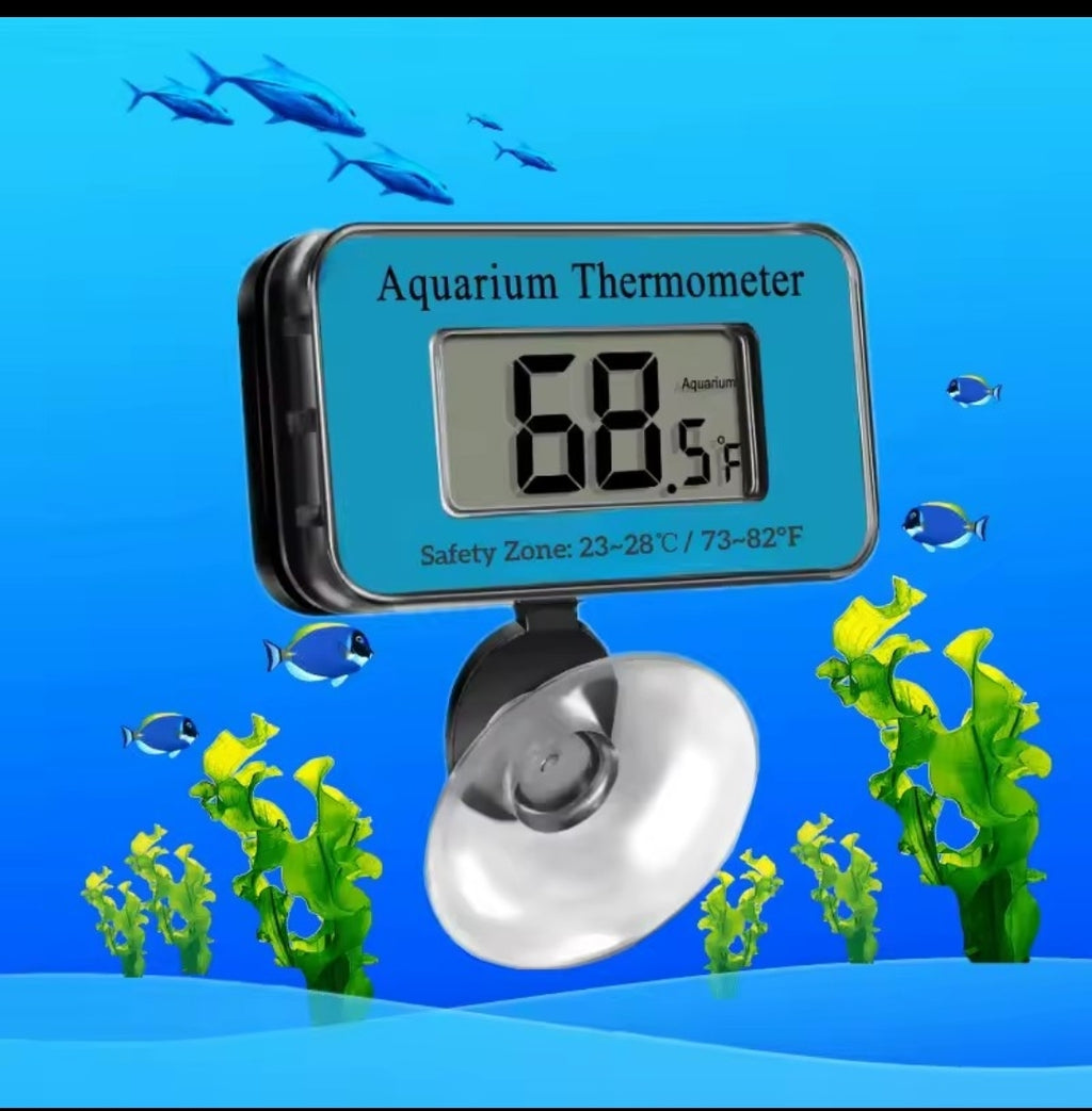 Thermomètre LCD Aquarium Immersible – Précis & Fiable