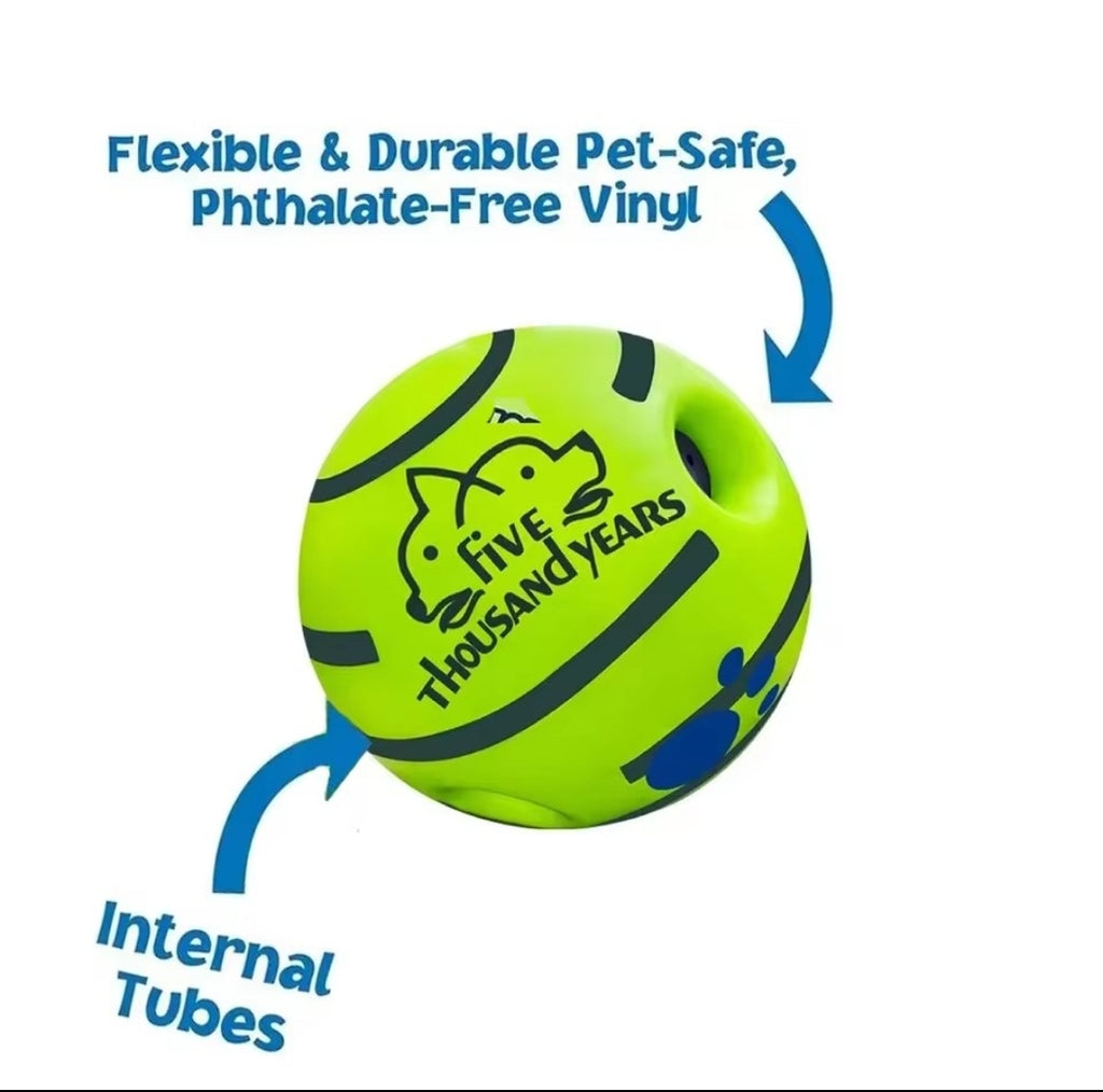 Balle Giggle Interactive pour Chien – Stimulante & Rigolote