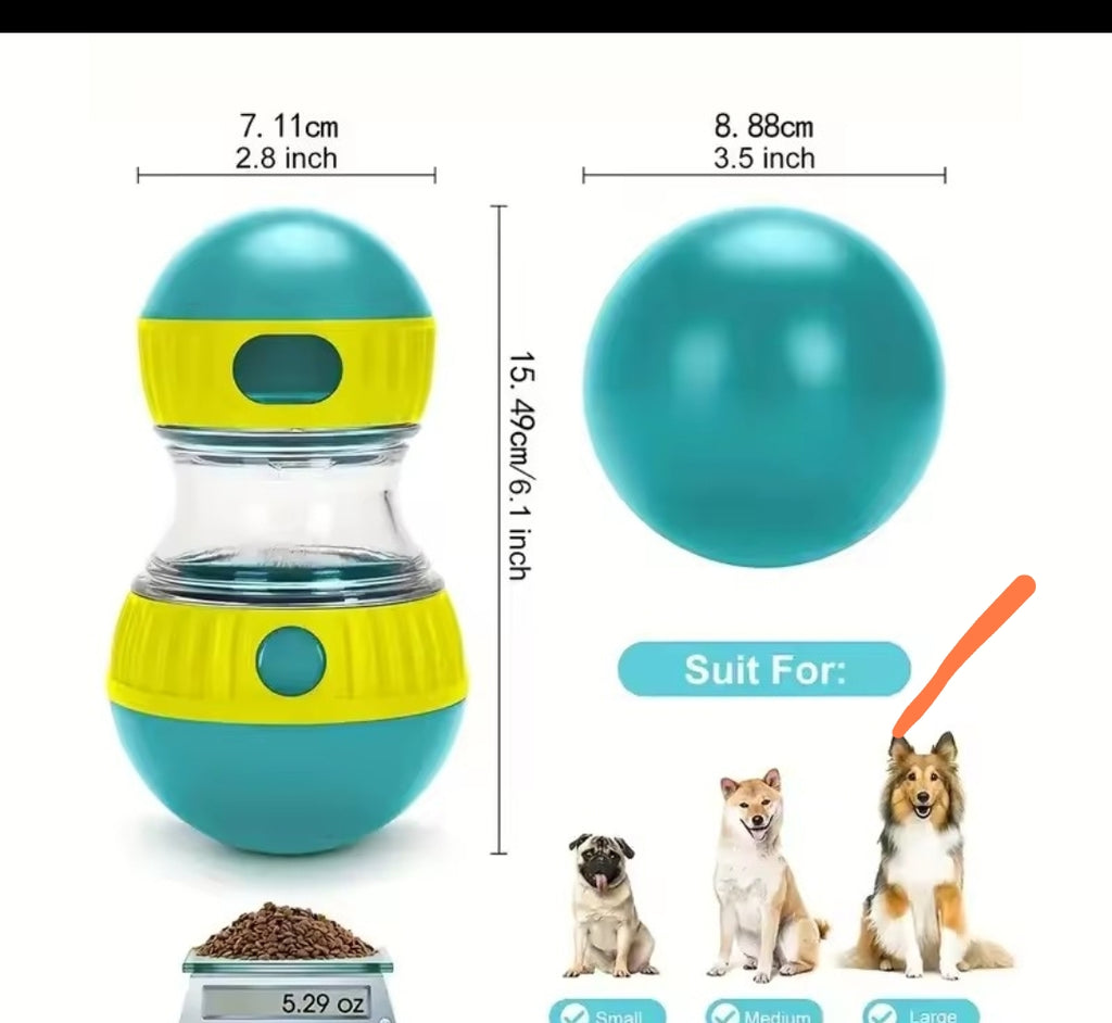 Jouet Distributeur de Friandises pour Chien – Balle Interactive