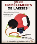 Double laisse 360°