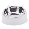 Bol en Inox Incliné pour Chat – 13 cm – 4 Couleurs